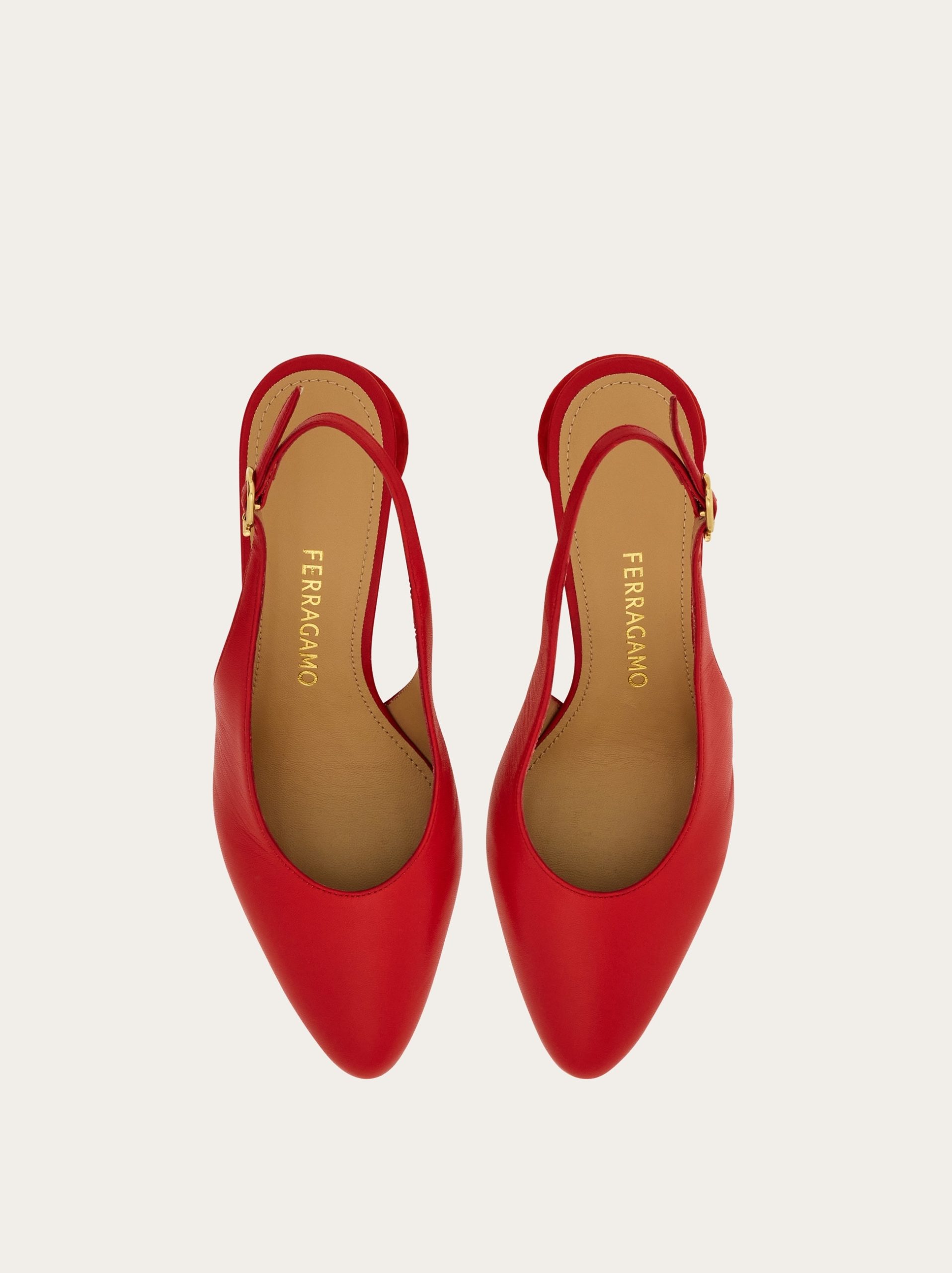 Ferragamo Spherical heel slingback pump - Image 3